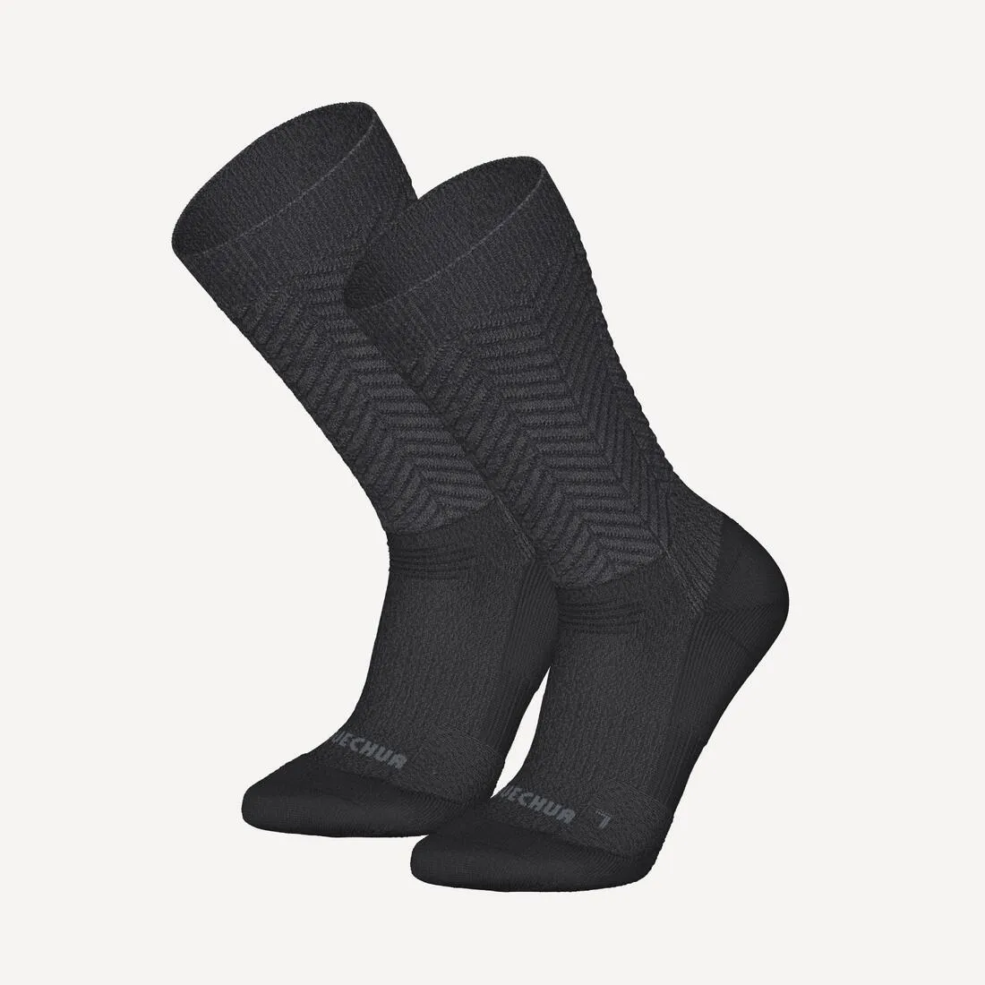 Warm  Hiking Socks - SH500 ULTRA-WARM MID - 2 Pairs