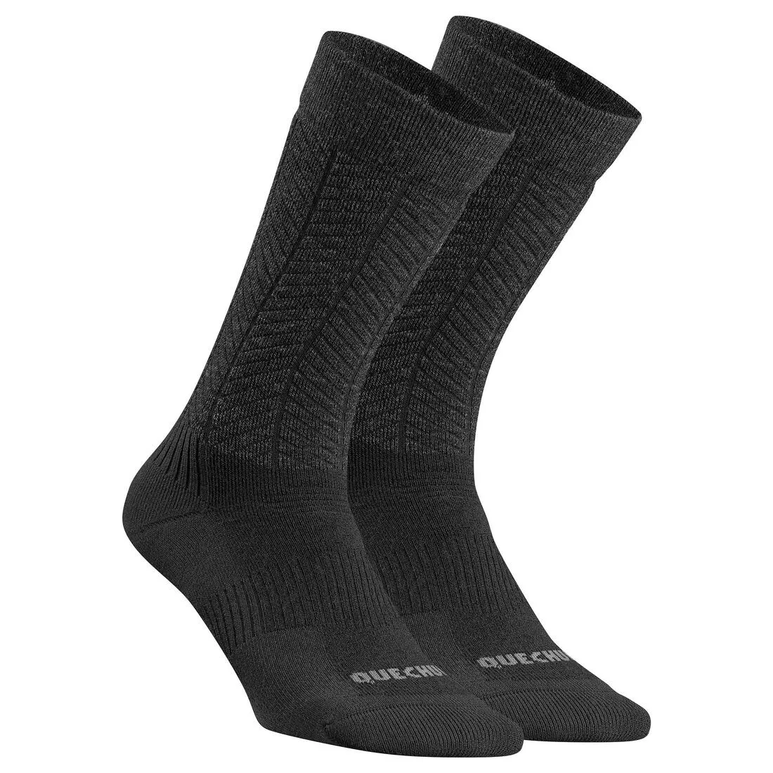 Warm  Hiking Socks - SH500 ULTRA-WARM MID - 2 Pairs