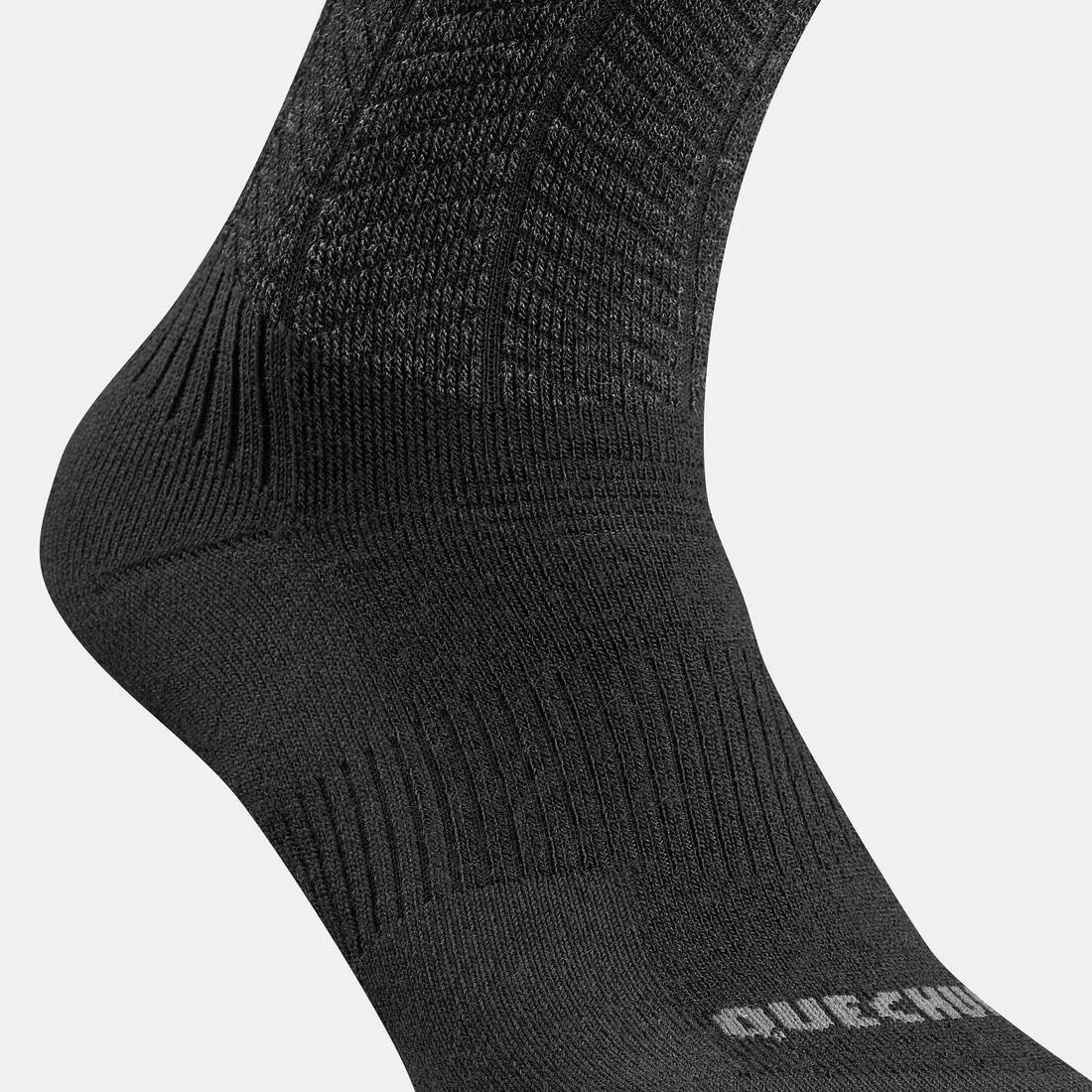 Warm  Hiking Socks - SH500 ULTRA-WARM MID - 2 Pairs