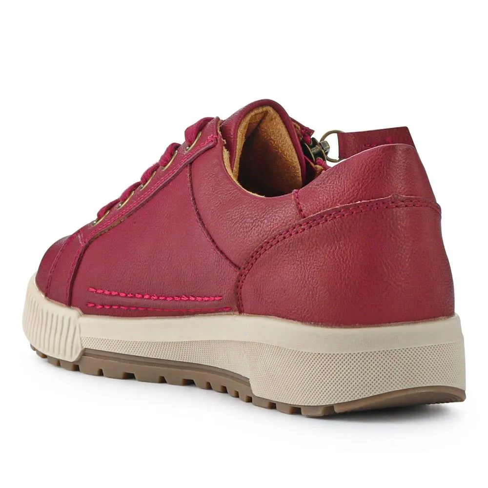Wide-Fit Dual-Fasten Trainers - WBINS41019 / 326 929
