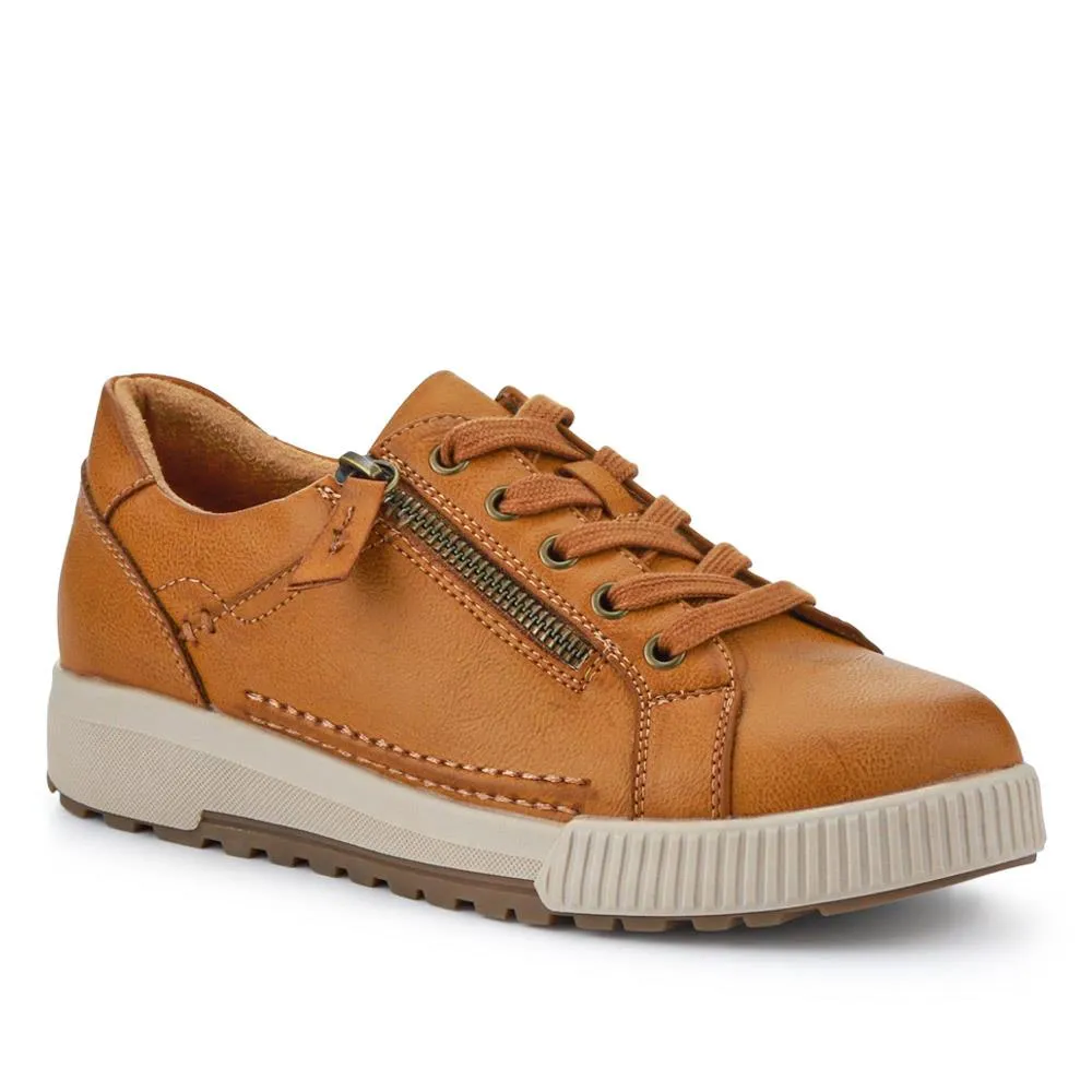 Wide-Fit Dual-Fasten Trainers - WBINS41019 / 326 929