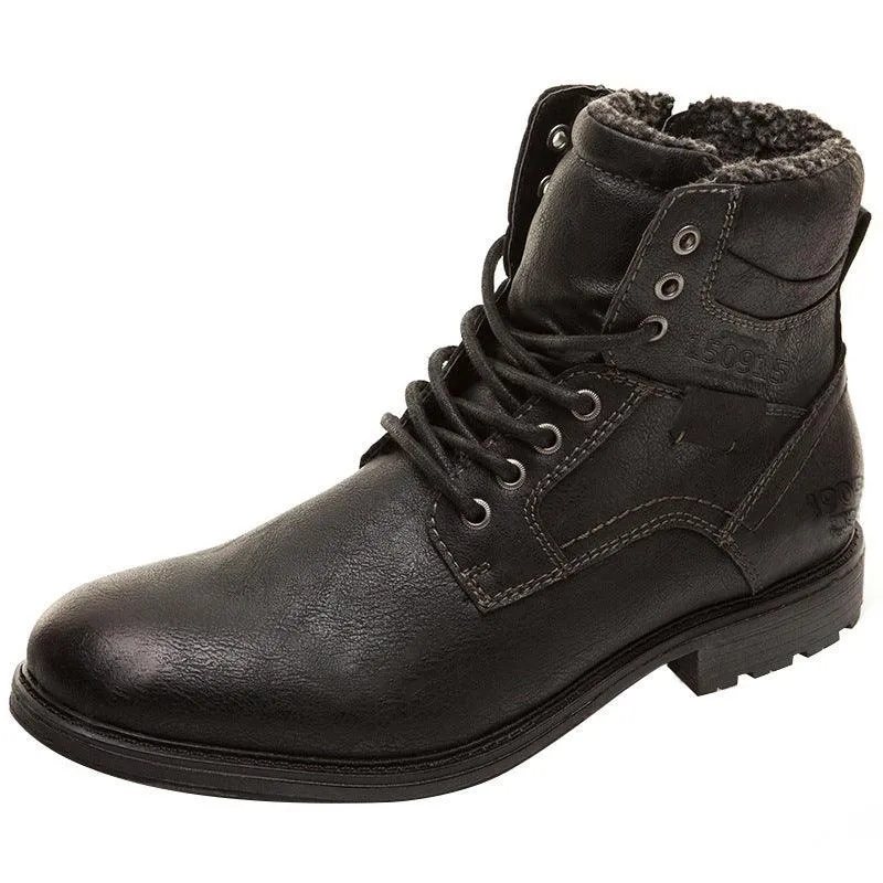 winter men warm shoes