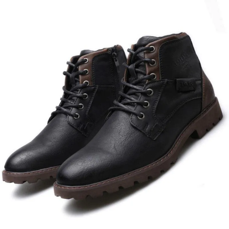 winter men warm shoes