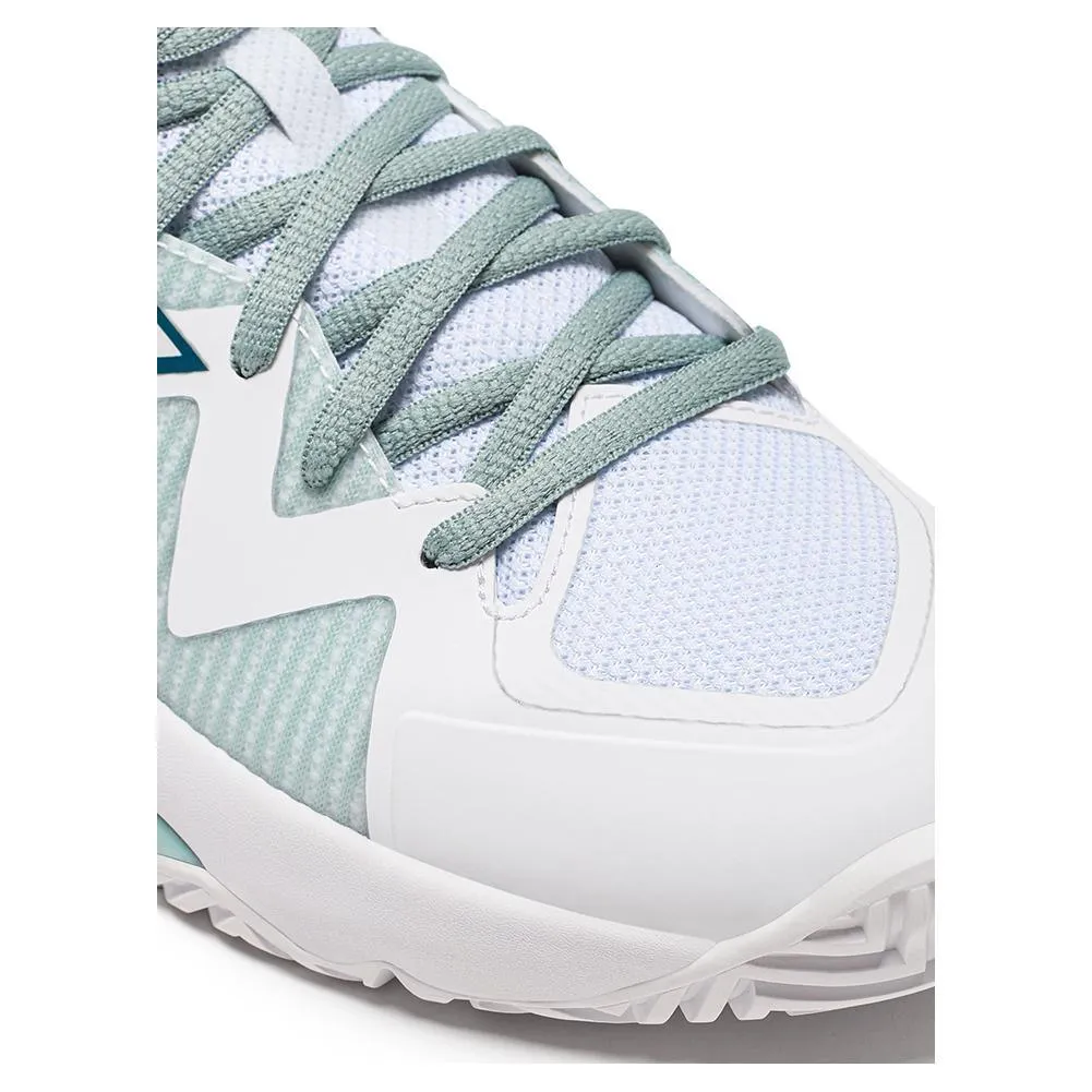Women's B.Icon 2 AG Tennis Shoes White and Surf Spray