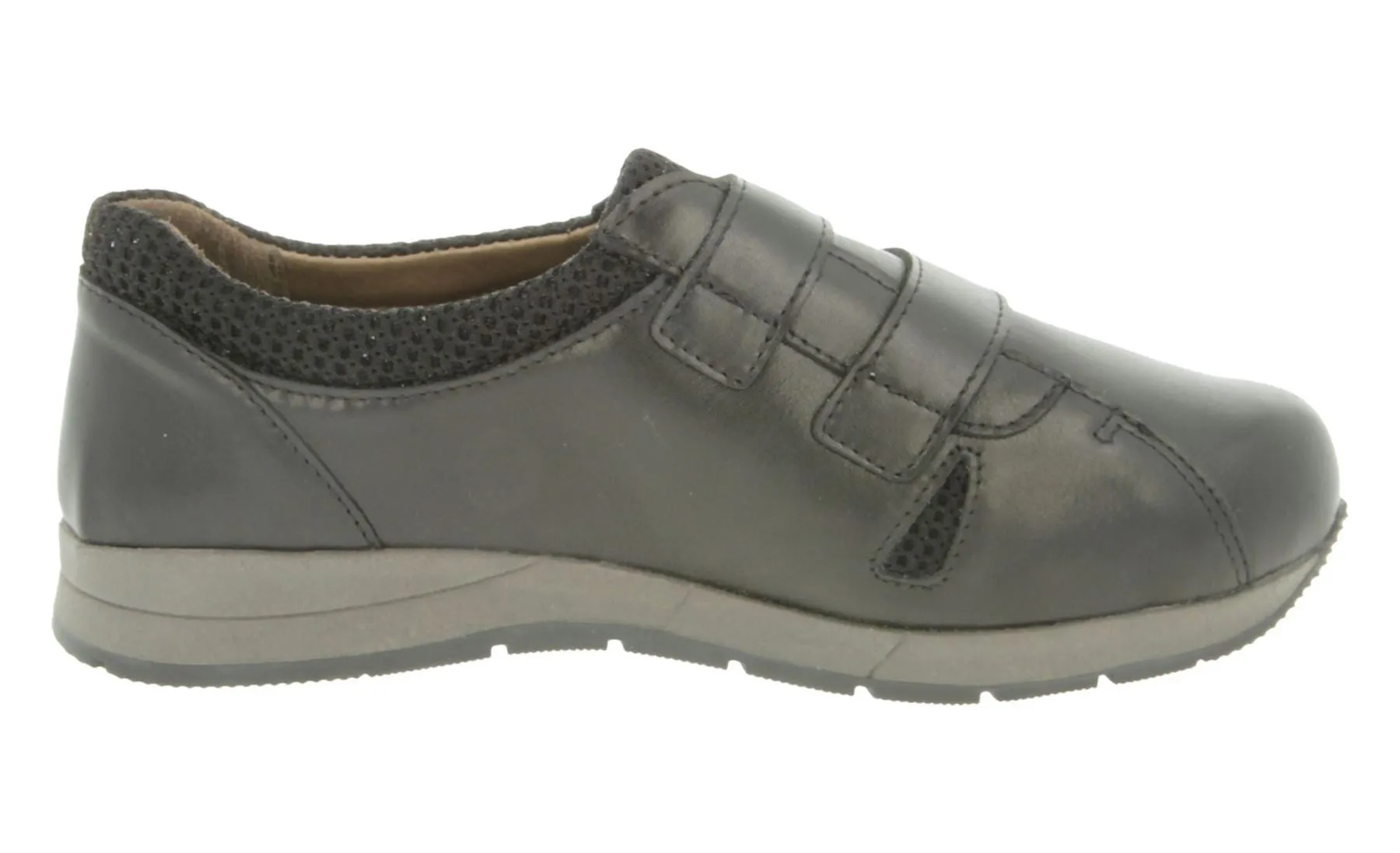Womens Wide Fit DB Riley Leather Shoes