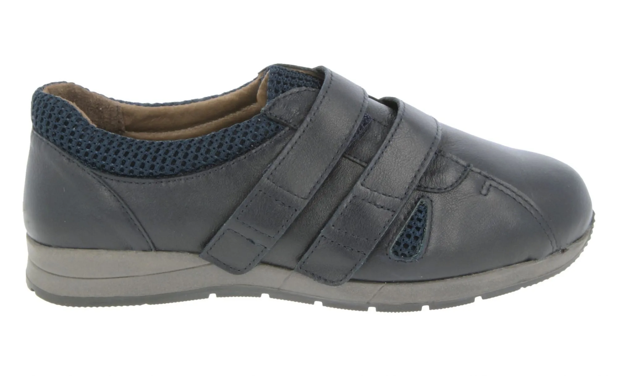 Womens Wide Fit DB Riley Leather Shoes