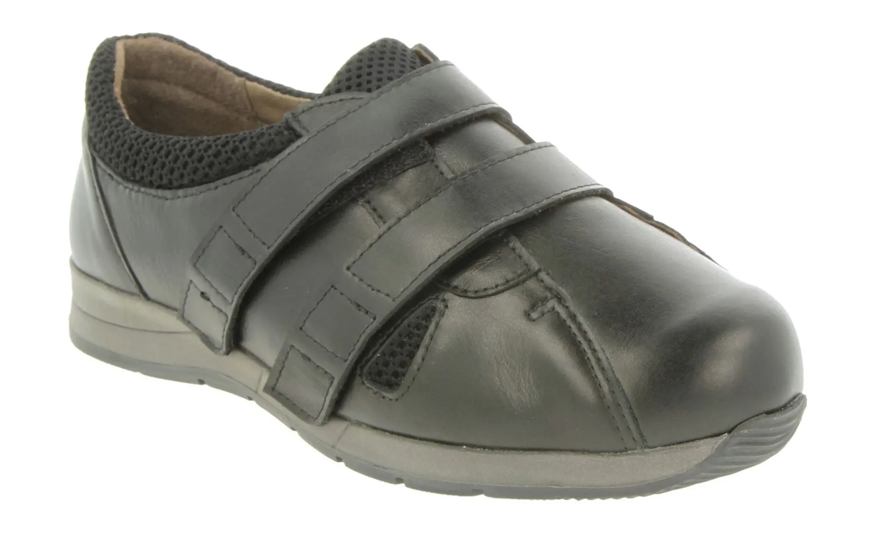 Womens Wide Fit DB Riley Leather Shoes