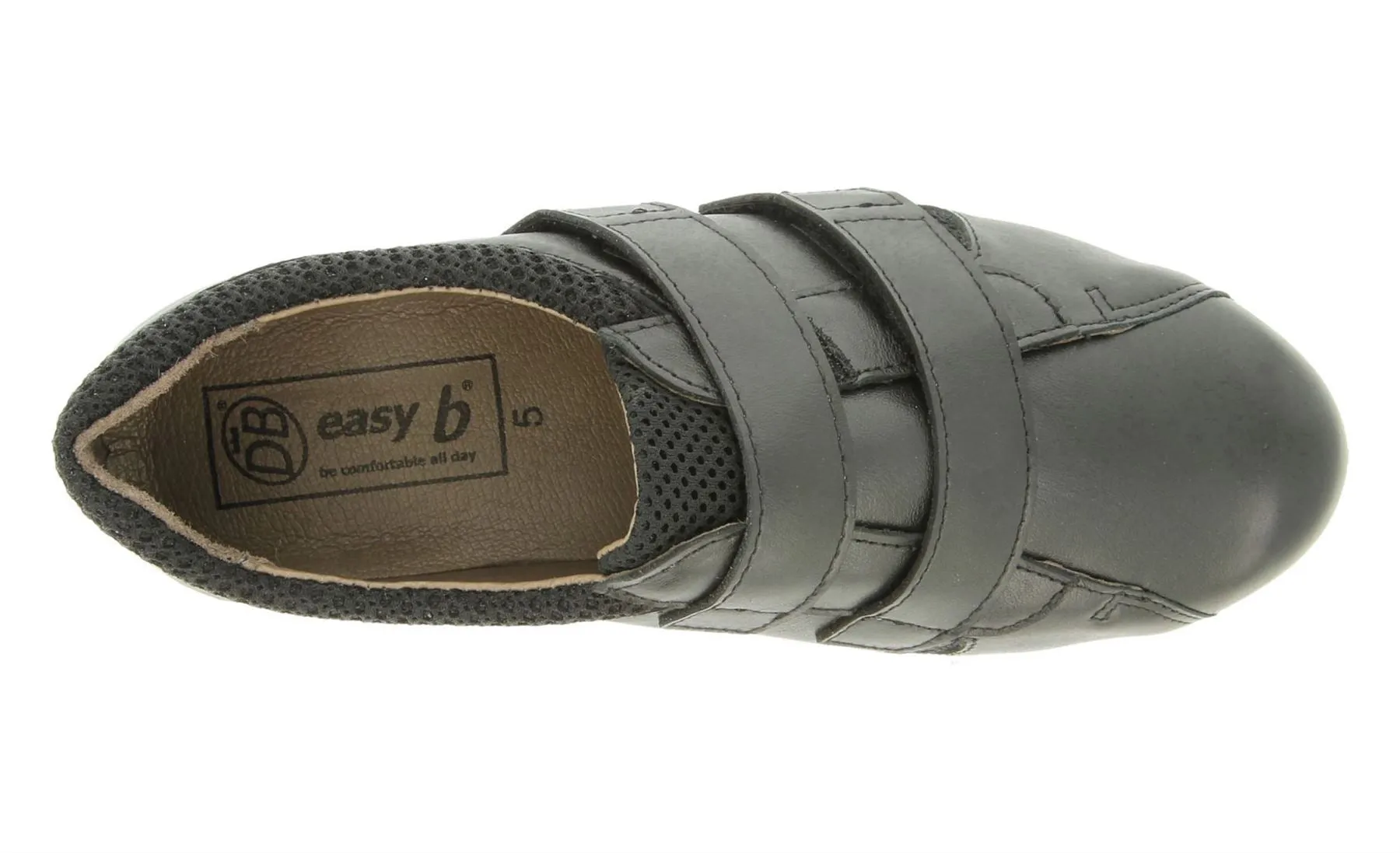 Womens Wide Fit DB Riley Leather Shoes