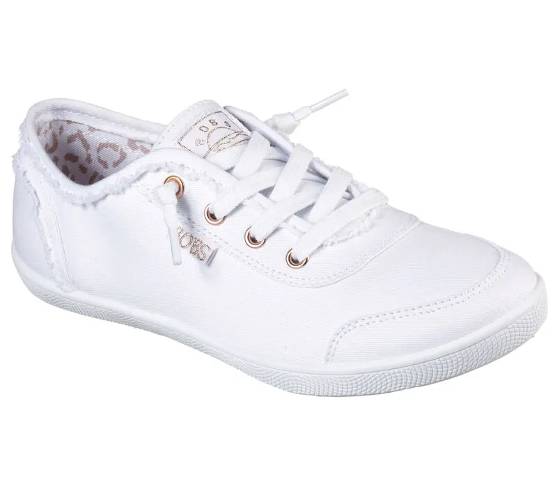 Women's Wide Fit Skechers Bobs 33492W Shoes