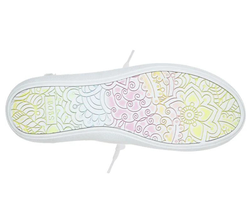 Women's Wide Fit Skechers Bobs 33492W Shoes