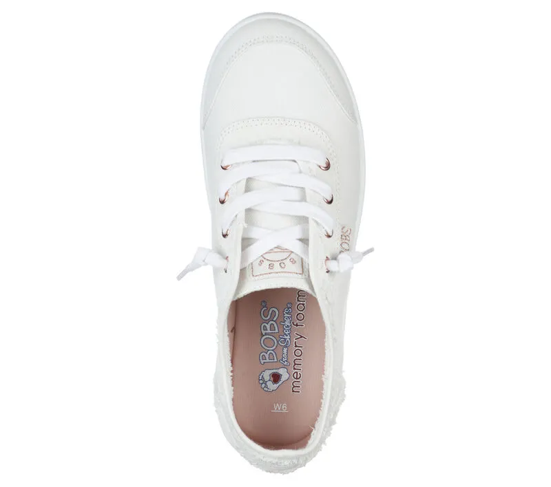 Women's Wide Fit Skechers Bobs 33492W Shoes
