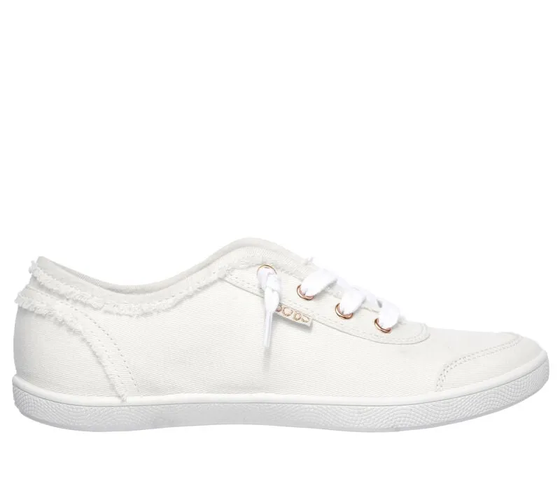 Women's Wide Fit Skechers Bobs 33492W Shoes